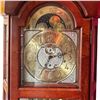 Image 2 : Ridgeway  Grandfather Clock with Brass Moon Phase Face 88x24.5x13"