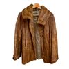 Image 1 : 1970s Brown Mink Fur Jacket