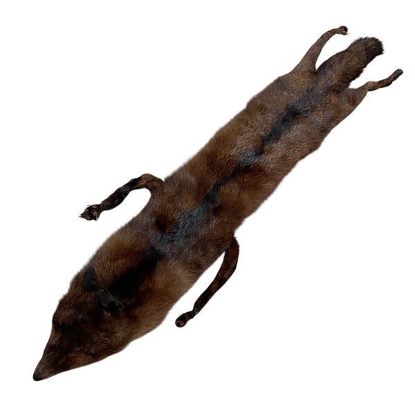 Vintage Brown Mink Full Body Fur Pelt