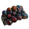 Image 4 : 4 New Rings * all stamped .925 * (Red Agate, Carnelian, Turquoise & More) Longest ring  is 39 mm * T