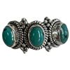Image 4 : 4 New Rings * all stamped .925 * (Lapis. Blue Topaz Crystal, Opal, Larimar & More) Longest ring  is