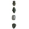 Image 1 : 4 New Rings * all stamped .925 * (Moonstone, Peridot, Green Agate Cabochon and more) Longest ring  i