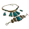 Image 2 : Barse Collar Necklace with Matching Bracelet & Earrings