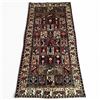 Image 2 : 100% Hand Knotted Rug Made in Iran 125x63" Bakhtiyar Region Natural Colour Sheepwool W Bird Pattern