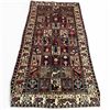 Image 3 : 100% Hand Knotted Rug Made in Iran 125x63" Bakhtiyar Region Natural Colour Sheepwool W Bird Pattern