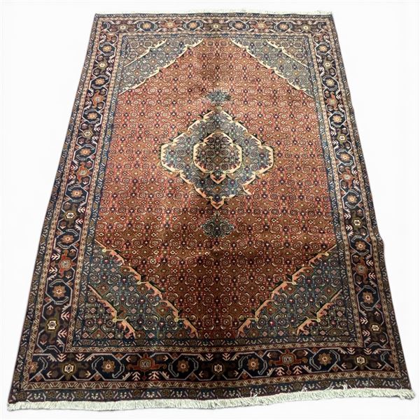 100% Hand Knotted Rug Made in Iran Ardebil Region 9'2"x6'6"
