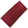 Image 2 : 100% Hand Knotted Rug Made in Iran 1'10"x3'10" Taikamar Region Red Mat