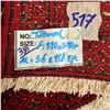 Image 4 : 100% Hand Knotted Rug Made in Iran 1'10"x3'10" Taikamar Region Red Mat