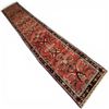 Image 1 : 100% Hand Knotted Rug Made in Iran 17'2"x3'4" Hamedan Region Special Map Design Long Runner