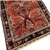 Image 3 : 100% Hand Knotted Rug Made in Iran 17'2"x3'4" Hamedan Region Special Map Design Long Runner