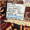 Image 4 : 100% Hand Knotted Rug Made in Iran 10'4"x6'10" Bakhtiyar Geometric Map Sheep Wool Fluffy Natural Dye
