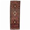 Image 2 : 100% Hand Knotted Rug Made in Iran 10'11"x3'7" Gharajeh Region Geometric Sheep Wool Natural Dye