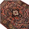 Image 4 : 100% Hand Knotted Rug Made in Iran 10'11"x3'7" Gharajeh Region Geometric Sheep Wool Natural Dye