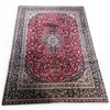 Image 2 : 100% Hand Knotted Rug Made in Iran Large 12'6"x9'2" Kashmar Region Stunning Colour & Soft Texture