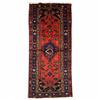 Image 1 : 100% Hand Knotted Rug Made in Iran Zanjan Region 4'5"x3'5" Geometric Patter Runner