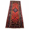 Image 2 : 100% Hand Knotted Rug Made in Iran Zanjan Region 4'5"x3'5" Geometric Patter Runner