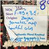 Image 4 : 100% Hand Knotted Rug Made in Iran Zanjan Region 4'5"x3'5" Geometric Patter Runner