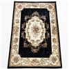 Image 1 : Traditional European Aubusson Style Floral Medallion Rug 9'4"x6'4"