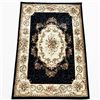Image 2 : Traditional European Aubusson Style Floral Medallion Rug 9'4"x6'4"