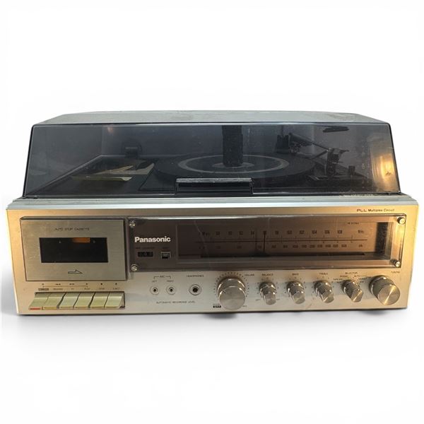 Panasonic SE-1160 Stereo Music System Turntable Receiver Combo
