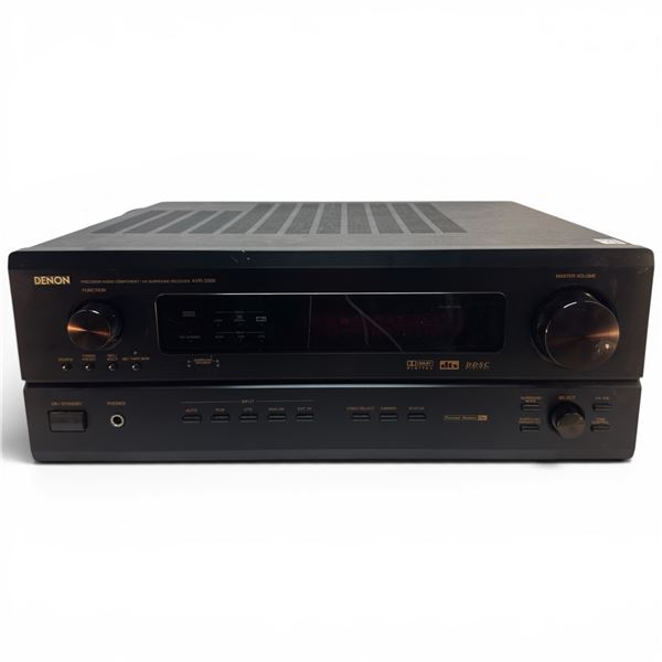 Denon AVR-3300 Home Theater Receiver Dolby Digital DTS Surround Sound