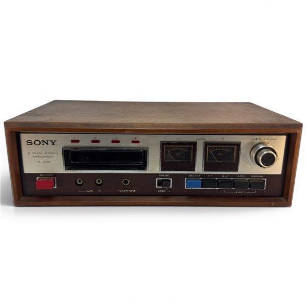Sony TC-228 Reel-to-Reel Tape Recorder 4-Track Stereo Player