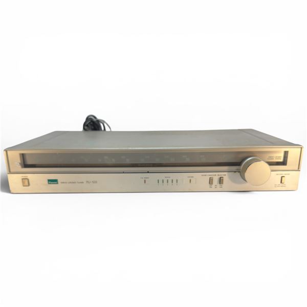 Sansui TU-S33 AM/FM Stereo Tuner Black Japan 1980s