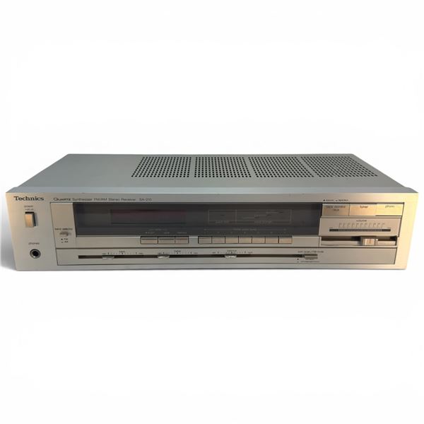 Technics SA-210 Stereo Receiver Integrated AM FM Tuner 1980s