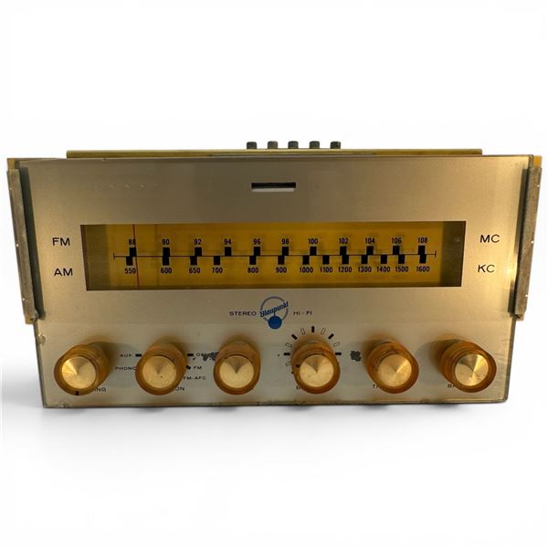 Canadian Made and Blaupunkt Badge Tube Stereo Receiver/Tuner