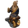 Image 4 : Group of Chinese Ceramic Shiwan Mudman Fisherman Figurines