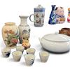 Image 3 : Group of Asian Dinnerware, Vases and Dolls