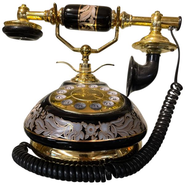 Hentak HT-00 Limited Siecle Collection Push Button Cradle Phone