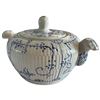Image 3 : Vintage Boch Belgium 13" "Yeddo" Plate & Boch "Copenhagen" Lidded Sugar Bowl