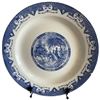 Image 5 : Vintage Boch Belgium 13" "Yeddo" Plate & Boch "Copenhagen" Lidded Sugar Bowl
