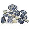 Image 2 : Large Group of Blue and White China - Variety of Makers