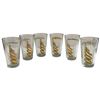 Image 1 : Set of Six 1970s James Bond 007 Tumblers - Six Different 007 Movie Titles