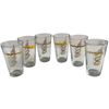 Image 2 : Set of Six 1970s James Bond 007 Tumblers - Six Different 007 Movie Titles