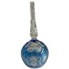 Image 2 : Vintage Bohemian Blue and Clear Crystal Bell