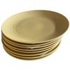 Image 2 : Set of Royal Doulton Gordon Ramsey "Maize Yellow" Dinnerware - Place settings for 8