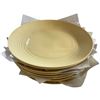 Image 4 : Set of Royal Doulton Gordon Ramsey "Maize Yellow" Dinnerware - Place settings for 8