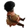 Image 3 : 1940s/50s Canadian Made Pulllan Black Baby Doll - 14" tall when seated