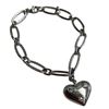 Image 2 : 2 Sterling Silver Bracelets & Beaded Sterling Necklace - Total weight: 57.8 grams