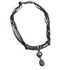 Image 5 : 2 Sterling Silver Bracelets & Beaded Sterling Necklace - Total weight: 57.8 grams