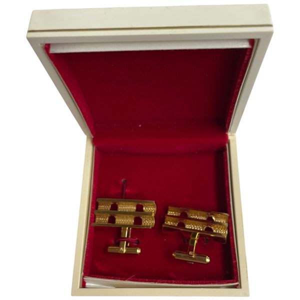 Pair of Vintage "Senator" Cuff Links - Marked Sherman