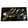Image 1 : Tray of Men's & Ladies Watches - Eddie Bauer, English Laundry, Duami, and More - Preowned - Display