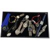 Image 1 : Tray of Men's & Ladies Watches - Mickey Mouse by Lorus, Coca Cola, Diamonelle, and More - Preowned -