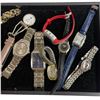 Image 3 : Tray of Men's & Ladies Watches - Mickey Mouse by Lorus, Coca Cola, Diamonelle, and More - Preowned -