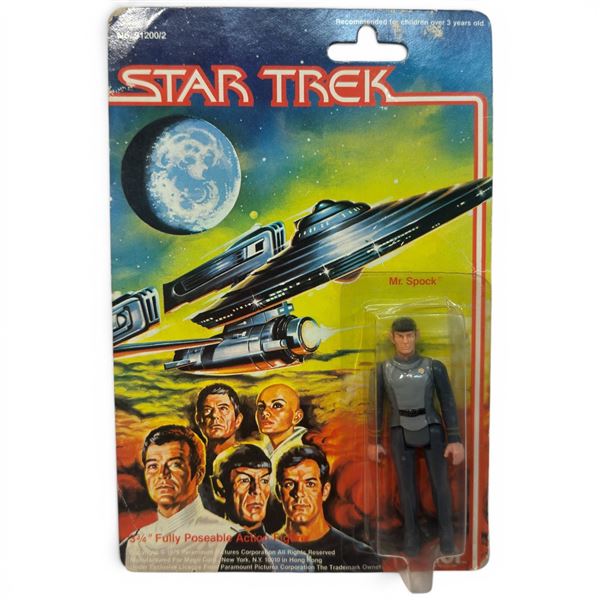 1979 Mego Star Trek the Motion Picture Mr Spock Carded Action Figure