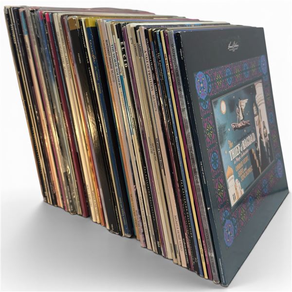 Large Collection of 49 Laser Discs: Mix of Audio and Movie Discs, Assorted Genres and Eras #1