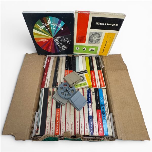 Collection or Reel to Reel Tapes